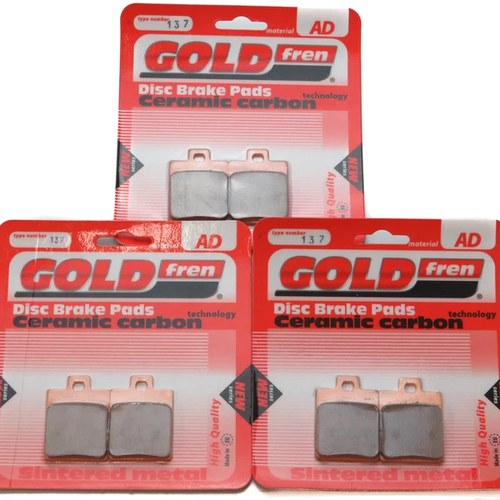 Brake Pads Front & Rear For Adiva Scooters AD1 125 150 3 Type 2014-2015