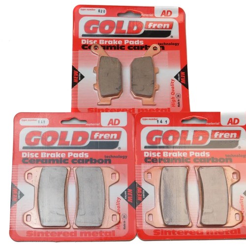 Brake Pads Front & Rear For Honda CB 400 SF (F3V) Superfour (NC31) 1997