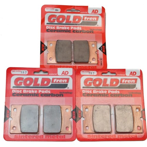 Brake Pads Front & Rear For Laverda 1000 Rgs Corsa 1984
