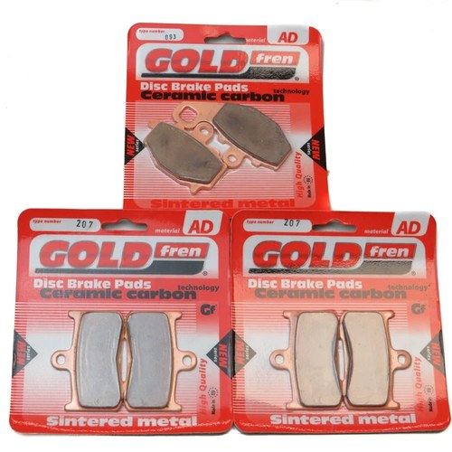 Brake Pads Front & Rear For Kawasaki Z 1000 ZR 1000 A1/A2/A3/A6F 2003-2006