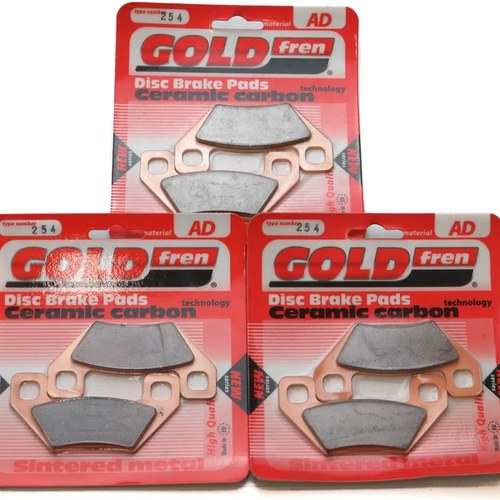 Brake Pads Front & Rear For Arctic Cat Thundercat 1000 H2 LE 2010