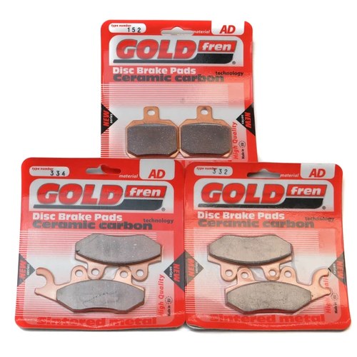 Brake Pads Front & Rear For Wk Bikes WK Jetmax 250 (4T) 2010-2014