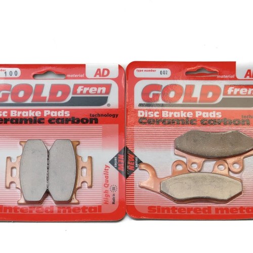 Brake Pads Front & Rear For Yamaha TT 250 RM (4PX6) 2000