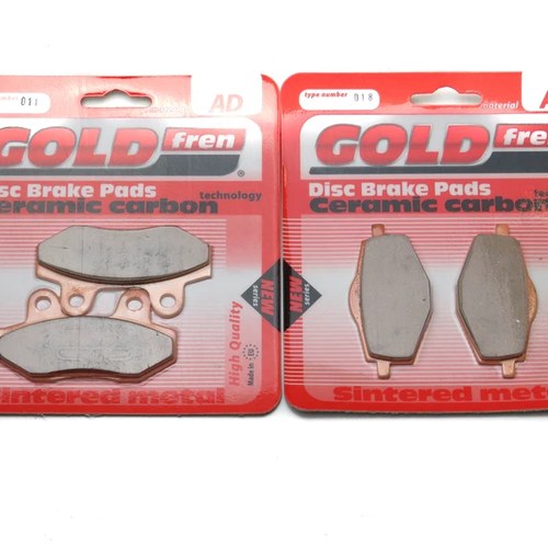 Brake Pads Front & Rear For Garelli XO 150i (TM 150 T) 2009-2012