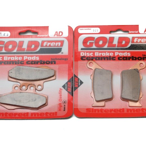 Brake Pads Front & Rear For Ccm SR 40 Street Scrambler 2007-2009