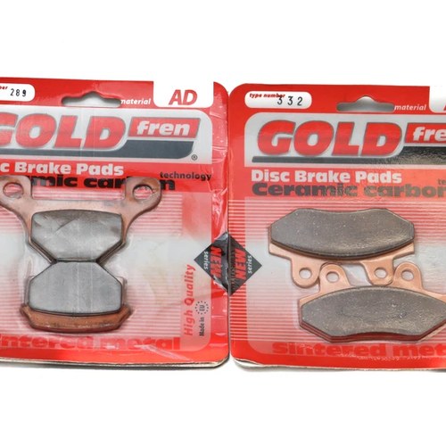Brake Pads Front & Rear For Zontes ZT 125-8A Panther 2009-2015