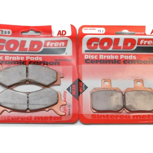 Brake Pads Front & Rear For Peugeot Django 125 Heritage 4T 2014-2019