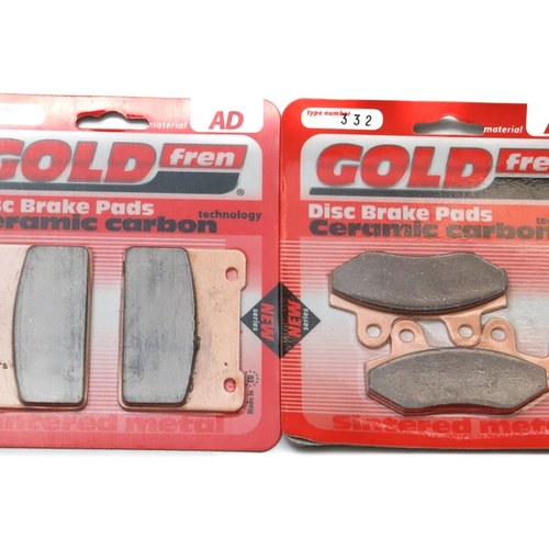 Brake Pads Front & Rear For Aeon Elite 400i (ABS) 2014-2015