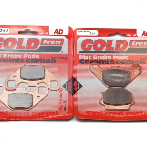 Brake Pads Front & Rear For Polaris 200 Phoenix Quadricycle 2010