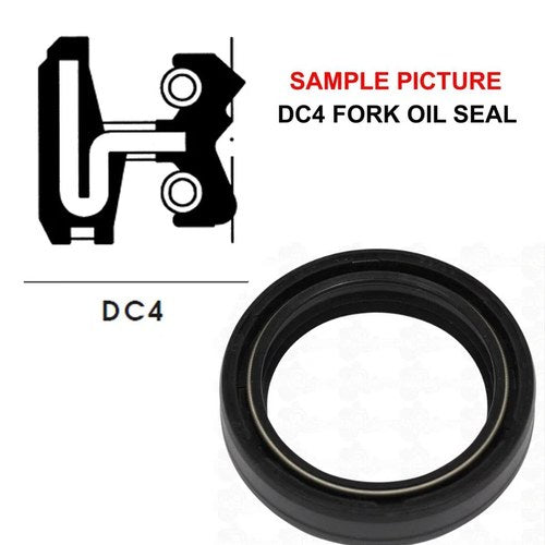 Fork Seal DC4 47X58X10/11.5, E8215 / 35-1036 /EACH, Dirt Racing Kit'S