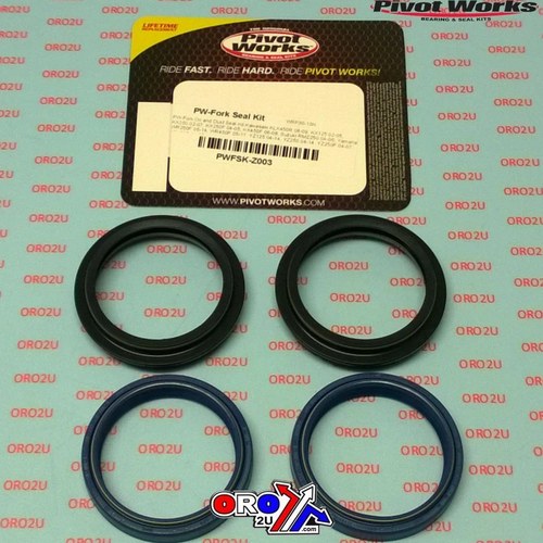 Seal & Wiper SET/4 48x58mm, Pivotworks PWFSK-Z003 Fork Seal Kit