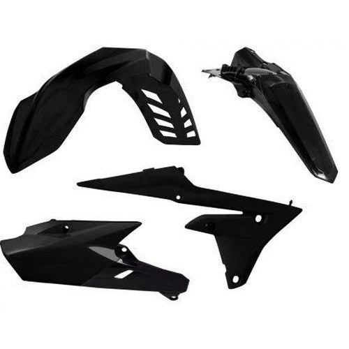 R-TECH Black Plastic KIT/4 Yamaha WR250F 2015-2019, WR450F 2016-2018