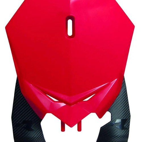 R-TECH Red Front Number Plate Beta RX 125-480 2020-2024