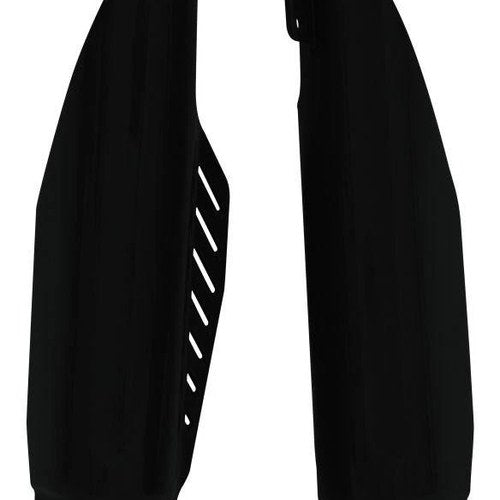 R-TECH Black Fork Guards Honda CR80 98-02, CR85 03-07, CRF150R 07-17