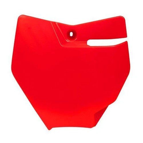R-TECH Neon Orange Front Number Plate KTM SX85 2018-2024, Gas MC85 2021-2024