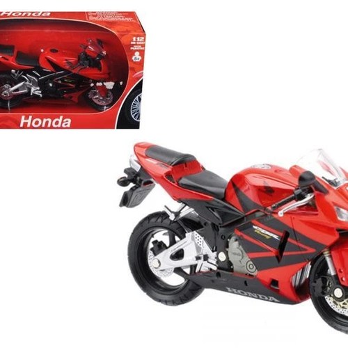 Newray Die Cast Model Honda CBR600RR, 2005, Red And Black, Scale 1:12