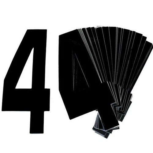 Black 8"/20cm 4. PACK/25