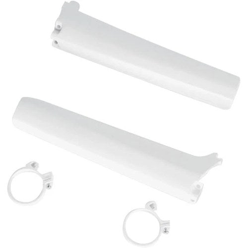 UFO Fork Tube Protectors White SU02943041 for Suzuki RM125/RM250 1992-1993