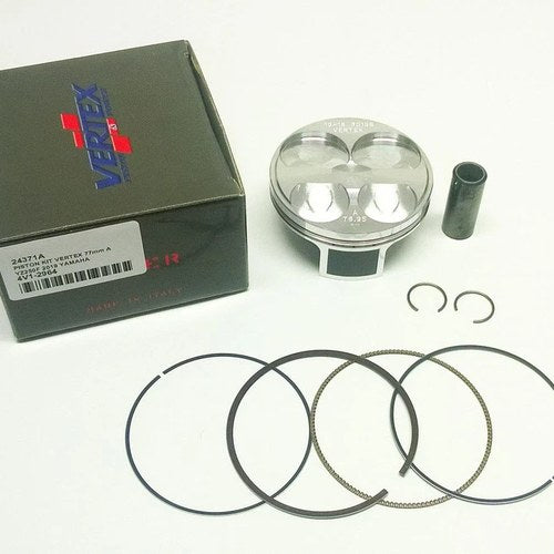 Vertex Piston Kit A 77mm Yamaha YZ250F 19-22, WR250F 20-22, Compr 13,8:1
