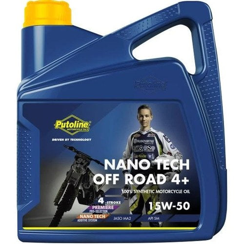 Putoline Off Road N-TECH Pro R + 15W-50, 4LT (OFF Road Nano Tech 4+)