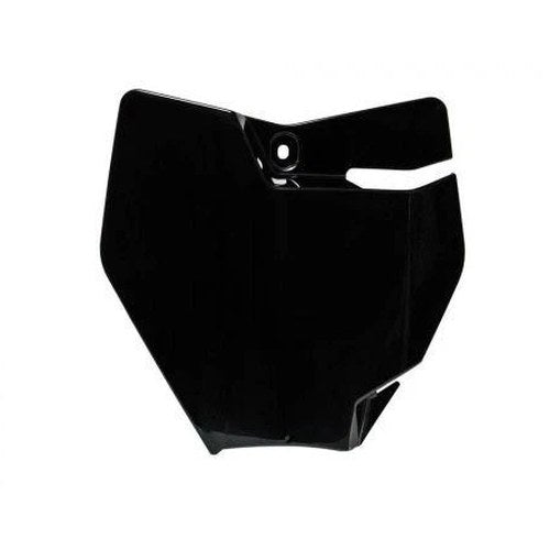 R-TECH Black Front Plate KTM SX65 2016-2023, Gas MC65 2021-2023