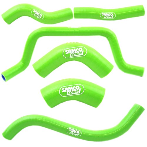 Samco Green 7 Piece Hose Kit Kawasaki KX450F 2012-2015