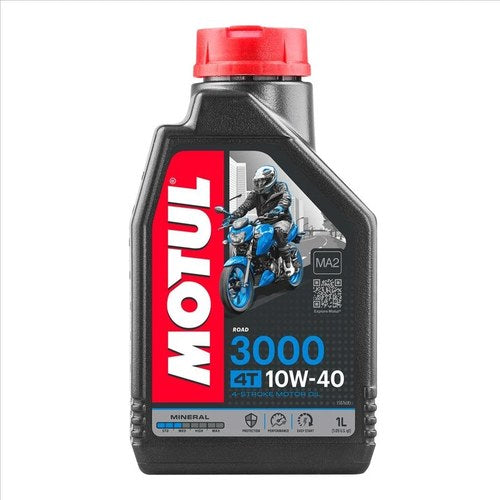 Motul 3000 10W40 4T 1 Litre, Mineral