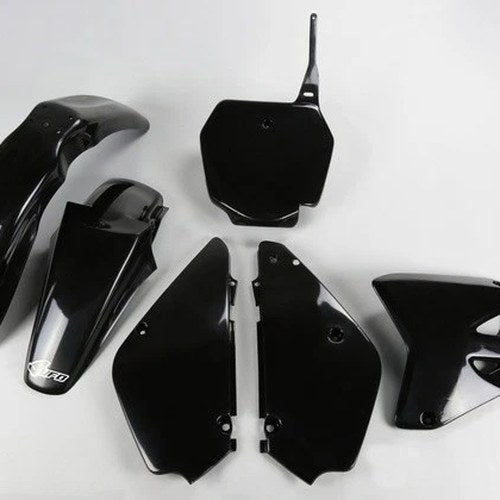 UFO Complete Plastics Kit Black #SUKIT405001 fits Suzuki RM85/RM85L