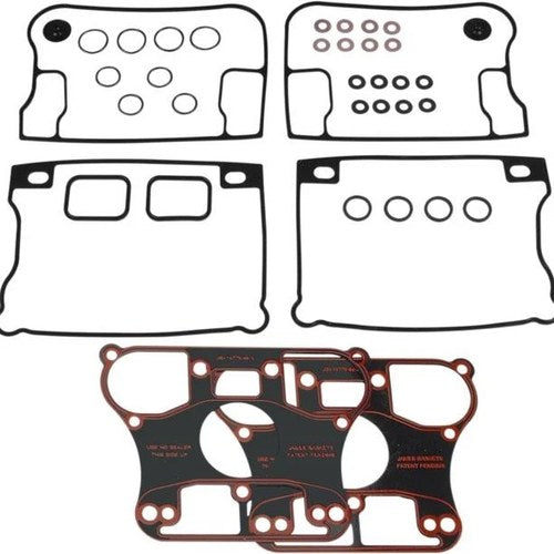 James Rocker Cover Gasket Kit Rcm #JGI-17042-92-X Harley Davidson