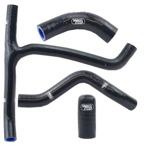 Samco 4 Piece Black Silicone Hose Kit Honda CRF250R 18-21, CRF250RX 19-21