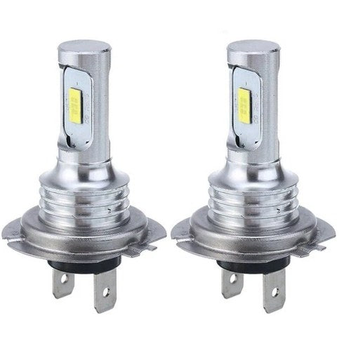 H7 LED Bulb 12V 45/40W 8000LM, Pack OF 2