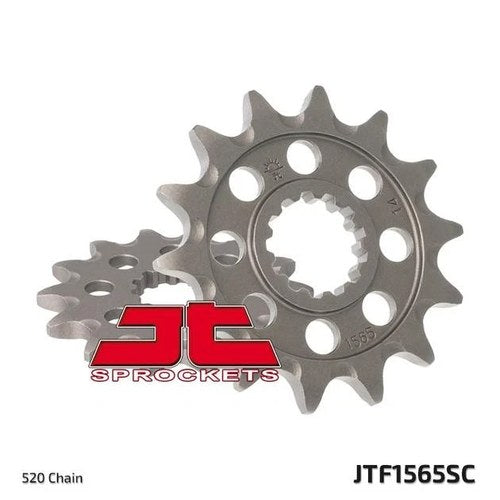 JT Front Sprocket 520 14T #JTF1565.14SC fits Kawasaki KX450F/KLX450R