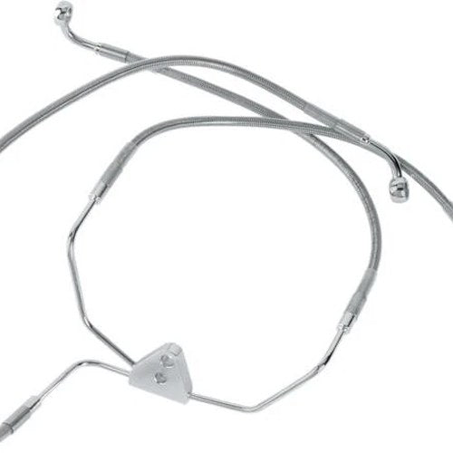 DS Braided Brake Line Kit Front Harley Davidson Electra Glide/Street Glide