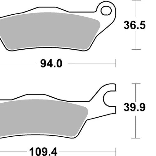 Sbs Brake Pads Front For Suzuki Gsx - S 125 Mlx 2017 2024