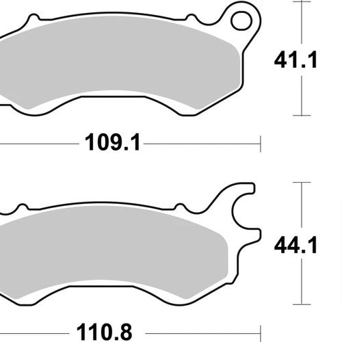 Sbs Brake Pads Front For Daytona DY 125 RS Efi 2017 - 2021