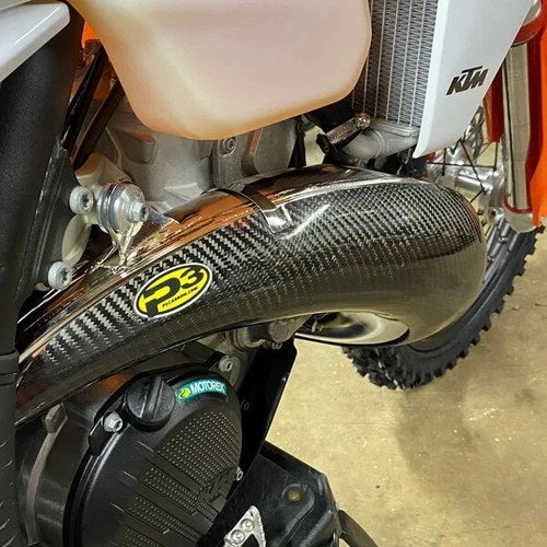 P3 MAXCoverage Carbon Fiber Pipe Guard 101081 KTM/Husqvarna