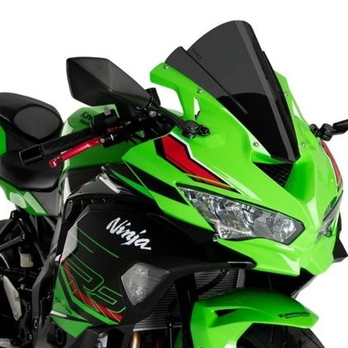 Puig Z Racing Windscreen Dark Smoke #21767F for Kawasaki Ninja ZX-4RR 2024