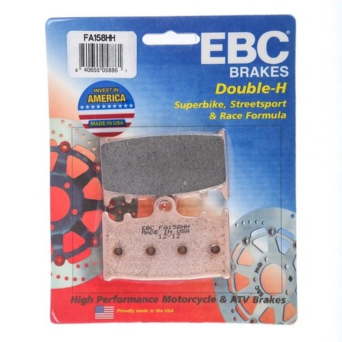 Ebc HH Brake Pads Front #FA158HH fits Kawasaki/Suzuki/Husaberg