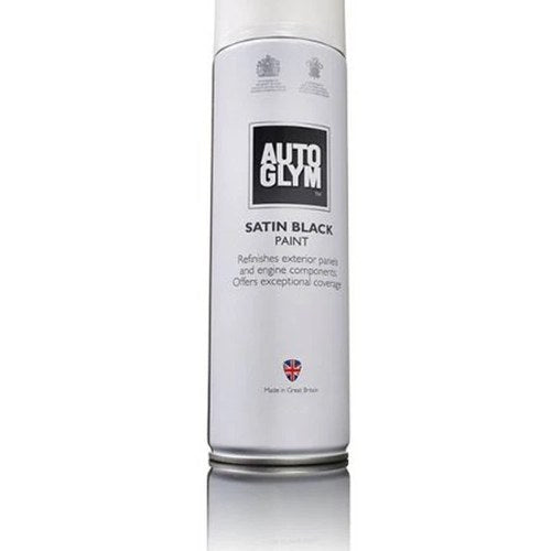 Autoglym 450ml Satin Black Spray Paint