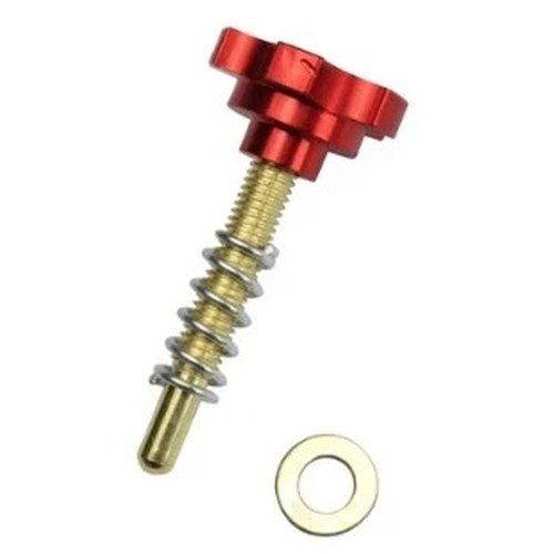 Red Carburettor Idle Speed Adjusting Screw