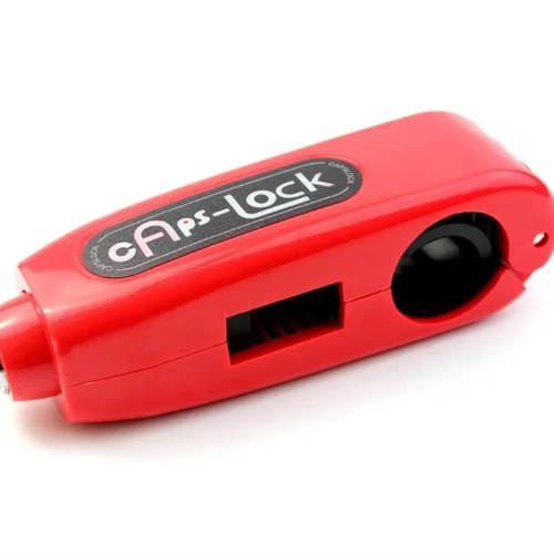 Handlebar Grip Lever Lock � Red � Anti Theft Safety Device