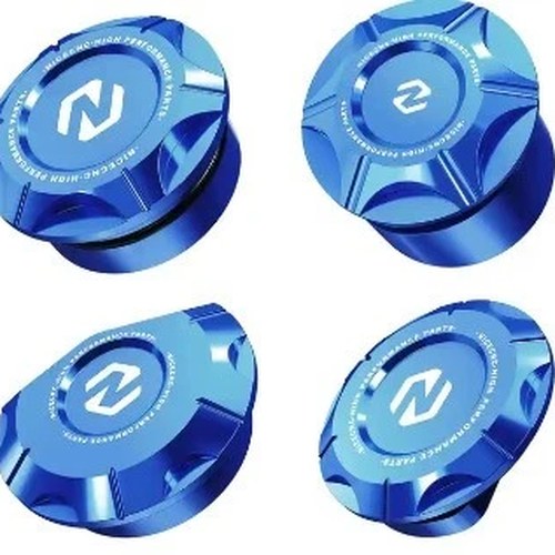 Blue Frame Hole Plugs Yamaha YZ250 2016-2023