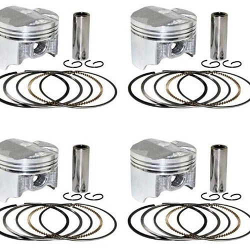 Piston Kit +1mm Set OF 4 56mm Honda CB400/CB-1/V-TEC NC31, NC36, NC39
