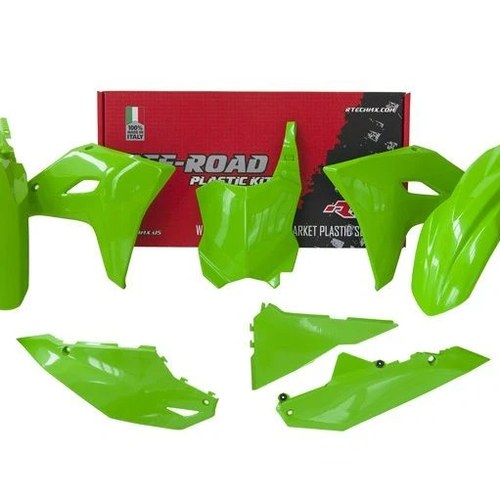 R-TECH Green Plastic KIT/5 Kawasaki KX250/X 2025, KX450 2024-2025