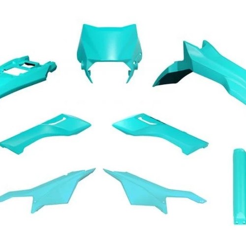 R-TECH Green Plastic Kit 6PCS Surron Ultra Bee 2023-2024