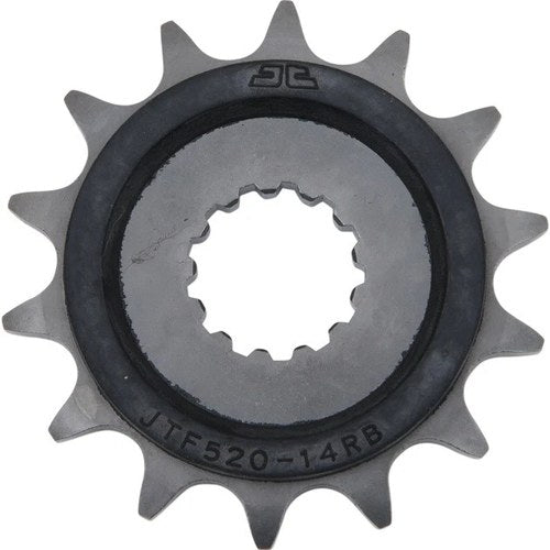 JT Rubber Cushioned Front Sprocket 525 14T #JTF520.14RB