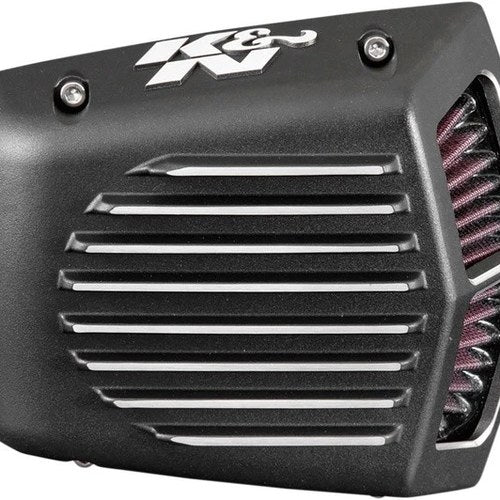 K&N Street Metal Air Intake System Shaker Black #RK-3955 Harley Davidson