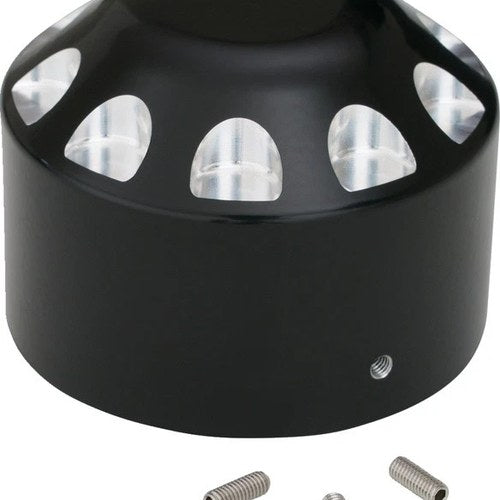 Show Chrome Rear Axle Nut Cover Black #44-105 Polaris
