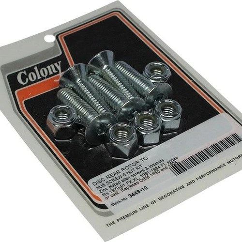 Colony Rotor-To-Hub Bolt Kit Rear