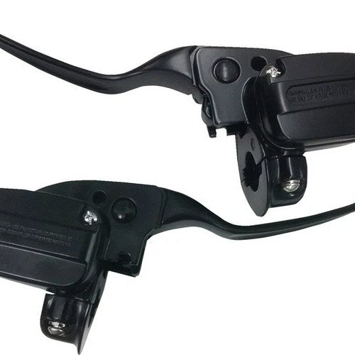 Drag Specialties Handlebar Control Kit Dual Disc Matte Black #232921